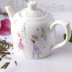 Théière Porcelaine Kane Flower 0.6L