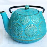 Théière Fonte Ji Nan 1L Bleu