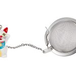 Boule à thé chat porte bonheur