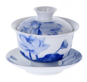 Gaiwan Hehua "荷花盖碗"