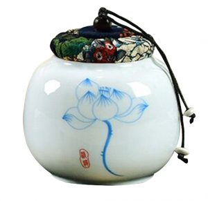 Boite à thé en ceramique Meihua