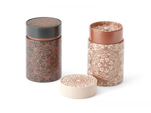 Boîteà thé en métallique - Mandala -