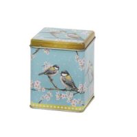Boîte à thé en métallique - Bird