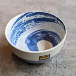 Bol à Matcha Japonais Bleu