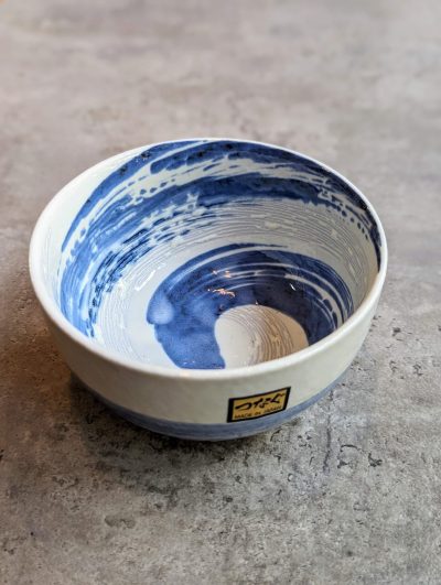 Bol à Matcha Japonais Bleu