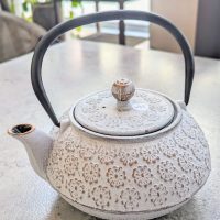 Théière Fonte Jinjin 0.8L Blanc