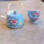 Set de théière en porcelaine
