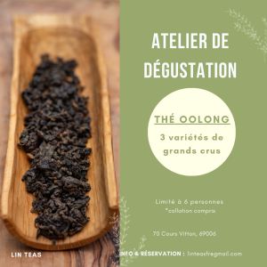 Atelier dégustation du thé Oolong d'exception