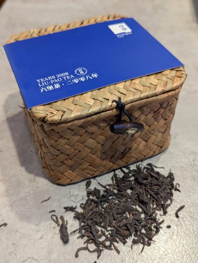 Thé sombre Panier Vieux Liu Bao Cha 2008 - 250g 