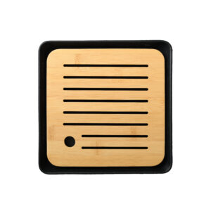 Table à thé carré en bambou