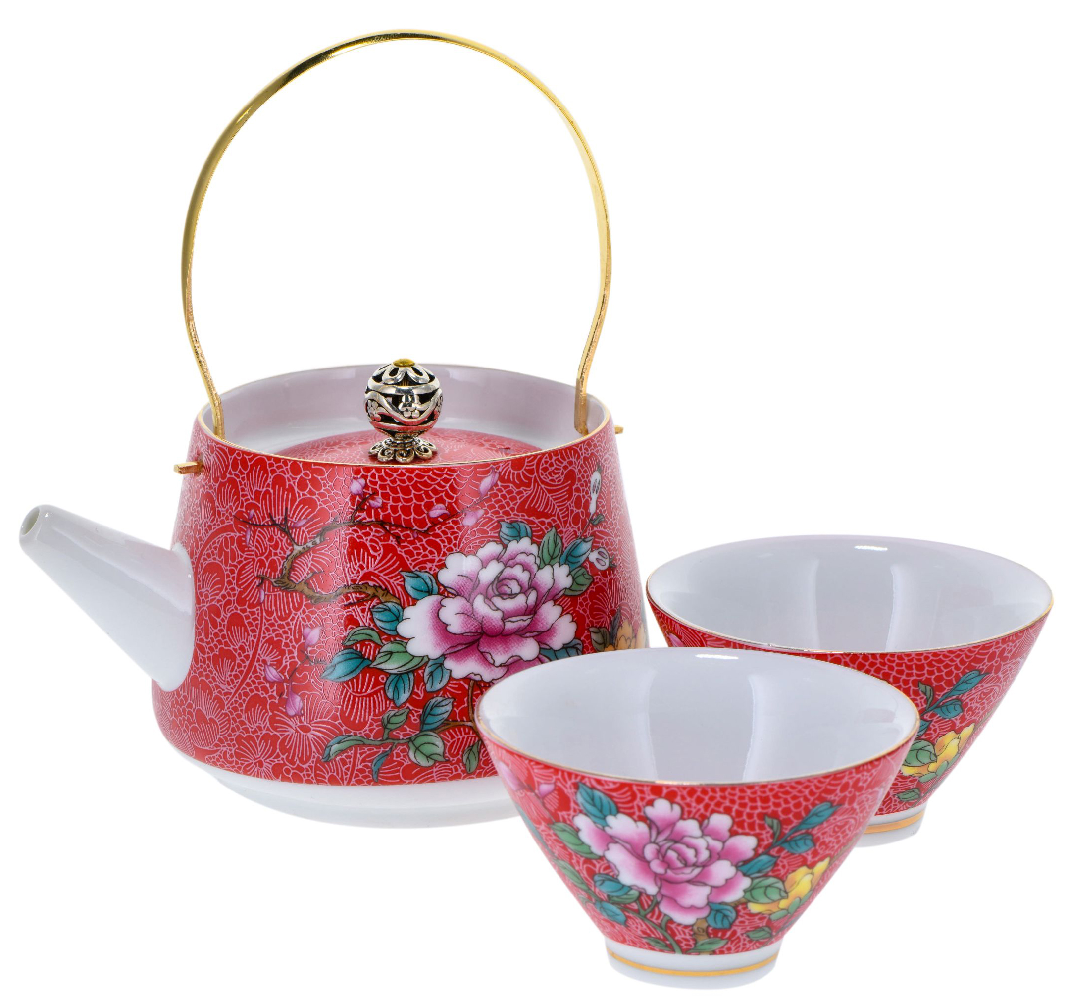 Set de service- Yazhen rouge